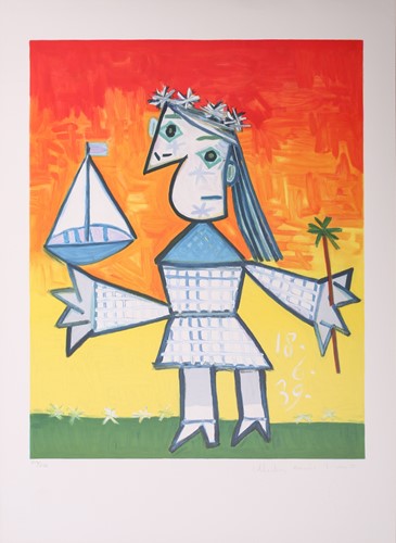 Lot 102 - After Pablo Picasso (1881 - 1973) 'Fillette...
