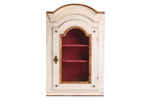 Lot 157 - An Italianate painted rustic wall-mounted...