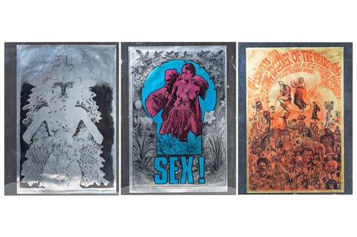 Lot 229 - Three original psychedelic posters comprising "...