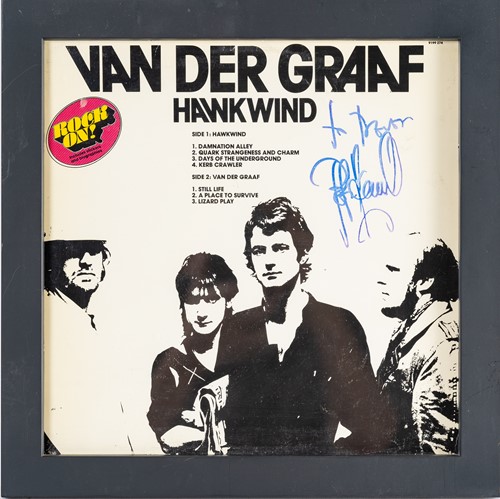 Lot 212 - Van Der Graaf Generator: three framed and...