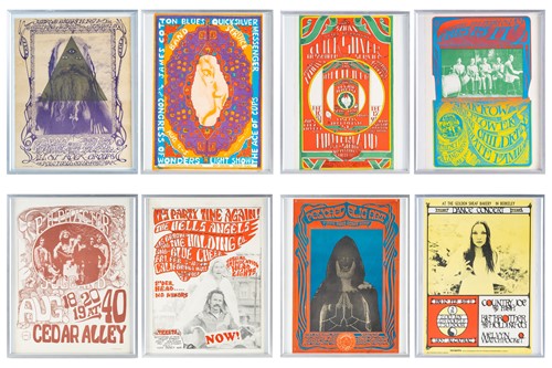 Lot 217 - San Francisco Poster Company: Eight framed and...