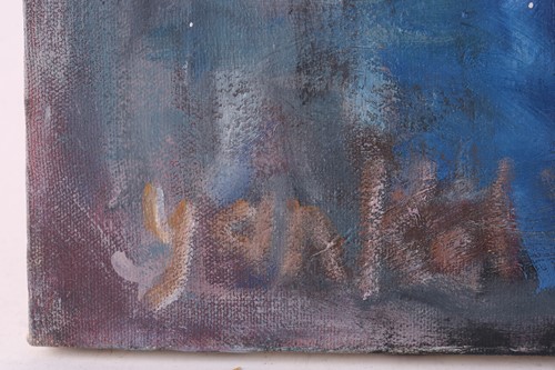 Lot 440 - Yankel Feather (1920 - 2009), Flowers on a...