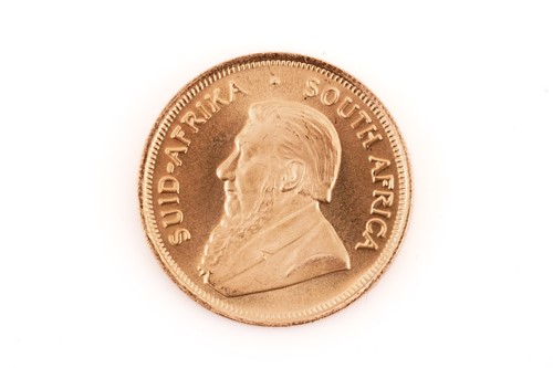 Lot 78 - A 1985 1/4 oz Krugerand coin, 8.5grams.