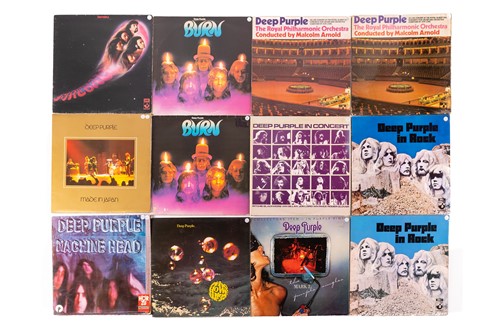 Lot 3 - Deep Purple: twelve original vinyl LPs...