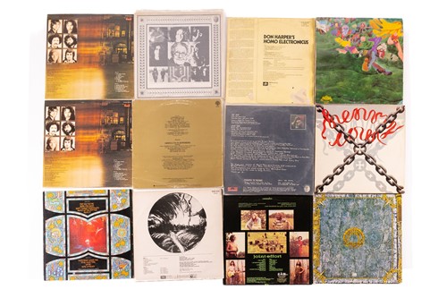 Lot 15 - Twenty-five original Prog Rock vinyl LPs...