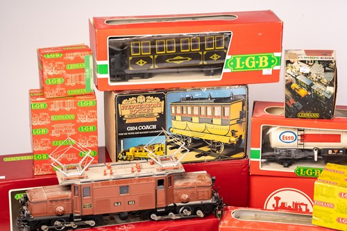 Lot 347 - An extensive collection of Lehmann LGB "G"...