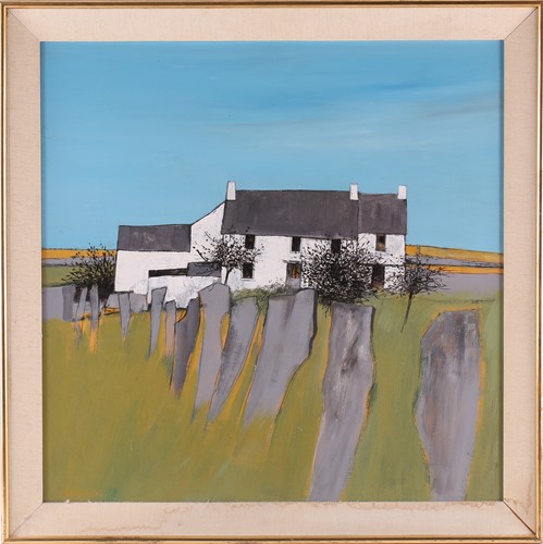 Lot 63 - David Humphreys (b. 1937), 'Farmhouse,...