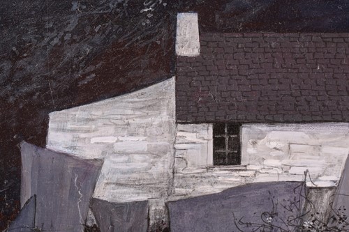 Lot 83 - David Humphreys (b. 1937), 'Cottage with a...