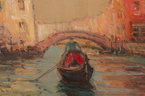 Lot 96 - Antoine Bouvard (1875-1957) French, Venice...