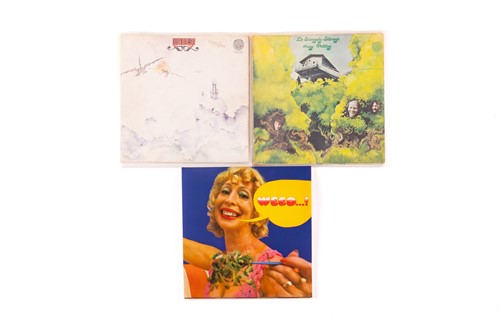 Lot 39 - Three rare original Prog vinyl LPs comprising "...