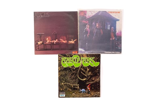 Lot 40 - Three rare original Prog vinyl LPs comprising "...