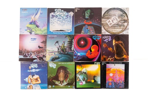 Lot 53 - Eloy: eighteen original vinyl LPs comprising...