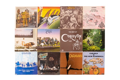 Lot 60 - Caravan: twelve original vinyl LPs comprising "...