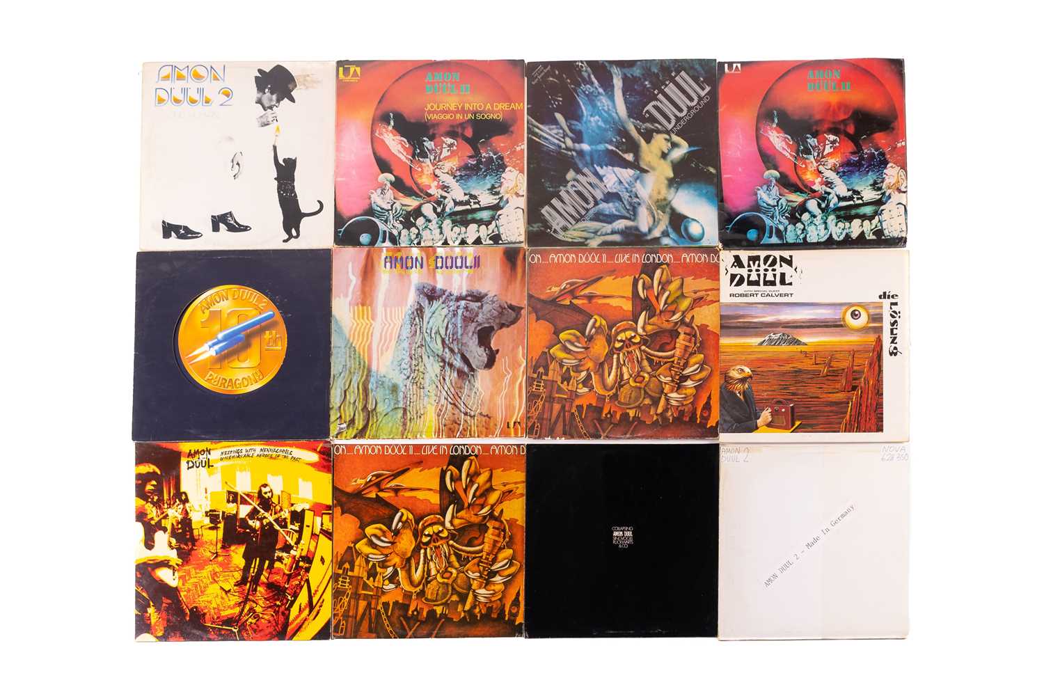 Lot 88 - Amon Duul II: twenty one original vinyl LPs...