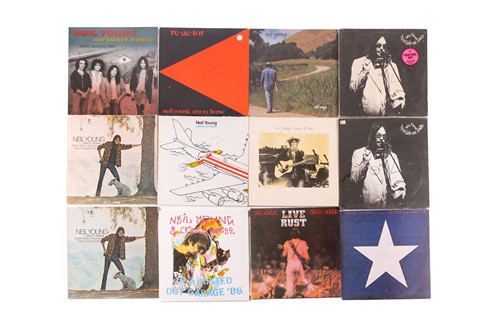 Lot 89 - Neil Young: twenty original vinyl LPs...