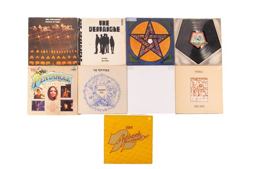 Lot 93 - The Pentangle: nine original vinyl LPs...