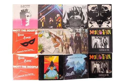 Lot 94 - Mott the Hoople/ Mountain: fifteen original...