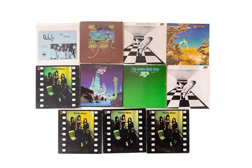 Lot 96 - Yes: a large collection of original "Yes" LPs...