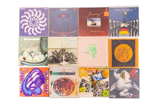 Lot 100 - A collection of Krautrock/ Prog vinyl LPs...