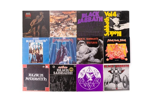 Lot 103 - Black Sabbath: thirty original vinyl LPs...