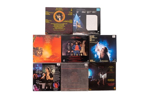 Lot 104 - Ozzy Osbourne: eight original vinyl LPs...