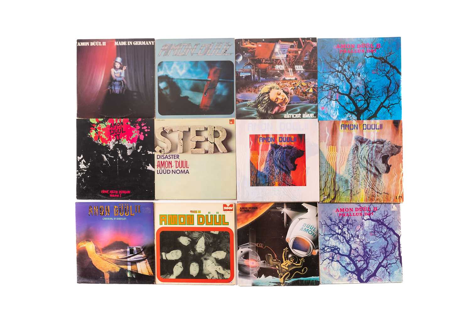 Lot 105 - Amon Duul II: sixteen original vinyl LPs...