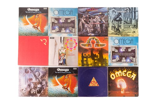 Lot 106 - Omega: fifteen original vinyl LPs comprising...