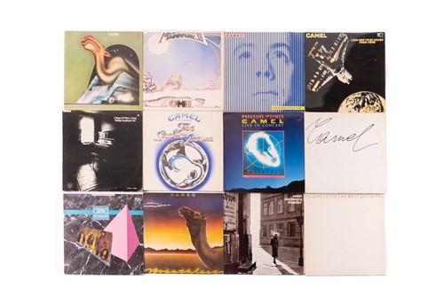 Lot 108 - Camel: twenty-one original vinyl LPs...