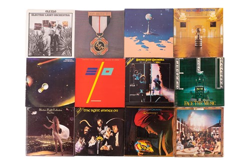 Lot 111 - ELO: seventeen original vinyl LPs comprising...