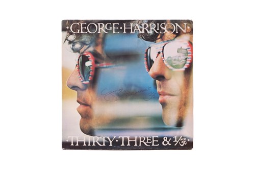 Lot 113 - George Harrison: a George Harrison signed...