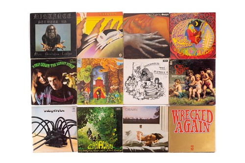 Lot 120 - Twelve rare original vinyl LPs comprising...