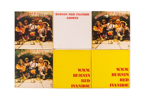 Lot 121 - Burnin Red Ivanhoe: six original vinyl LPs...