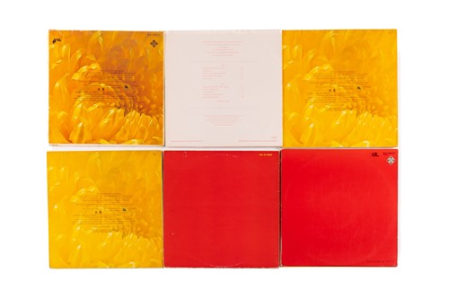 Lot 121 - Burnin Red Ivanhoe: six original vinyl LPs...