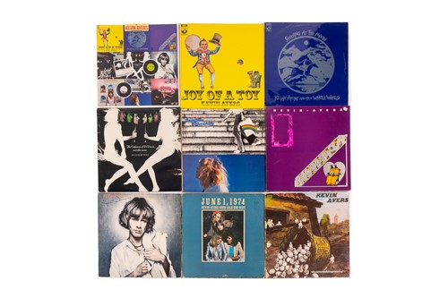 Lot 122 - Kevin Ayres: eight original vinyl LPs...