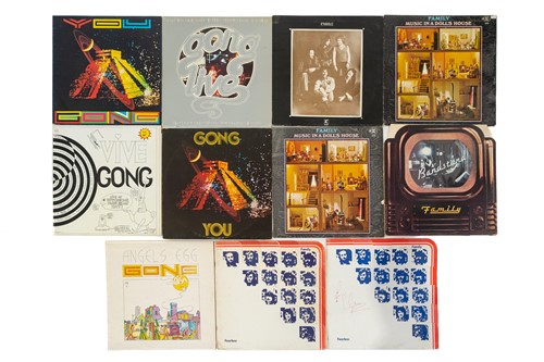 Lot 141 - Family/ Gong: twelve original vinyl LPs...