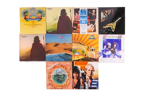 Lot 142 - Wishbone Ash: ten original vinyl LPs...