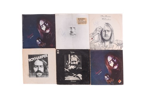 Lot 143 - Roy Harper: six original vinyl LPs comprising...