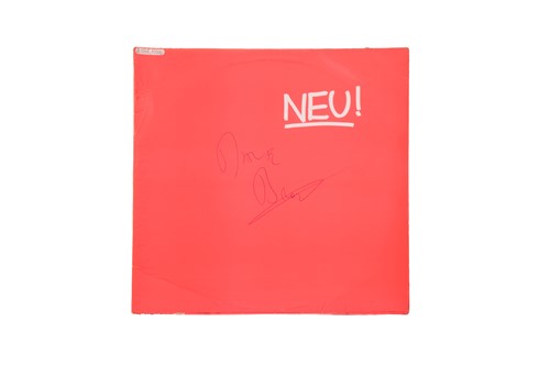 Lot 145 - Neu!: a signed UK first pressing "Neu" (UAS...