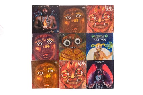 Lot 146 - Exuma: ten original vinyl LPs comprising...