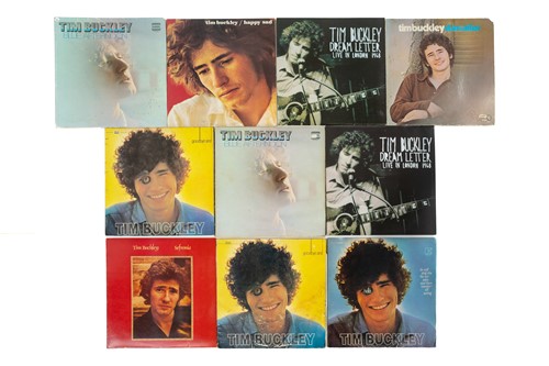 Lot 148 - Tim Buckley: ten original vinyl LPs comprising...