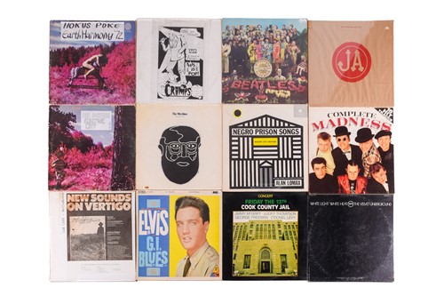 Lot 153 - Fifteen rare and original vinyl LPs comprising...