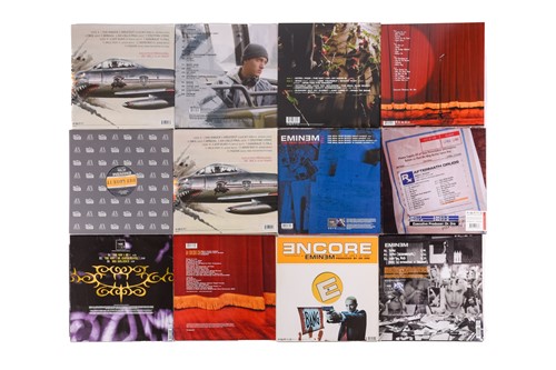 Lot 158 - Eminem: thirty-two original vinyl records,...