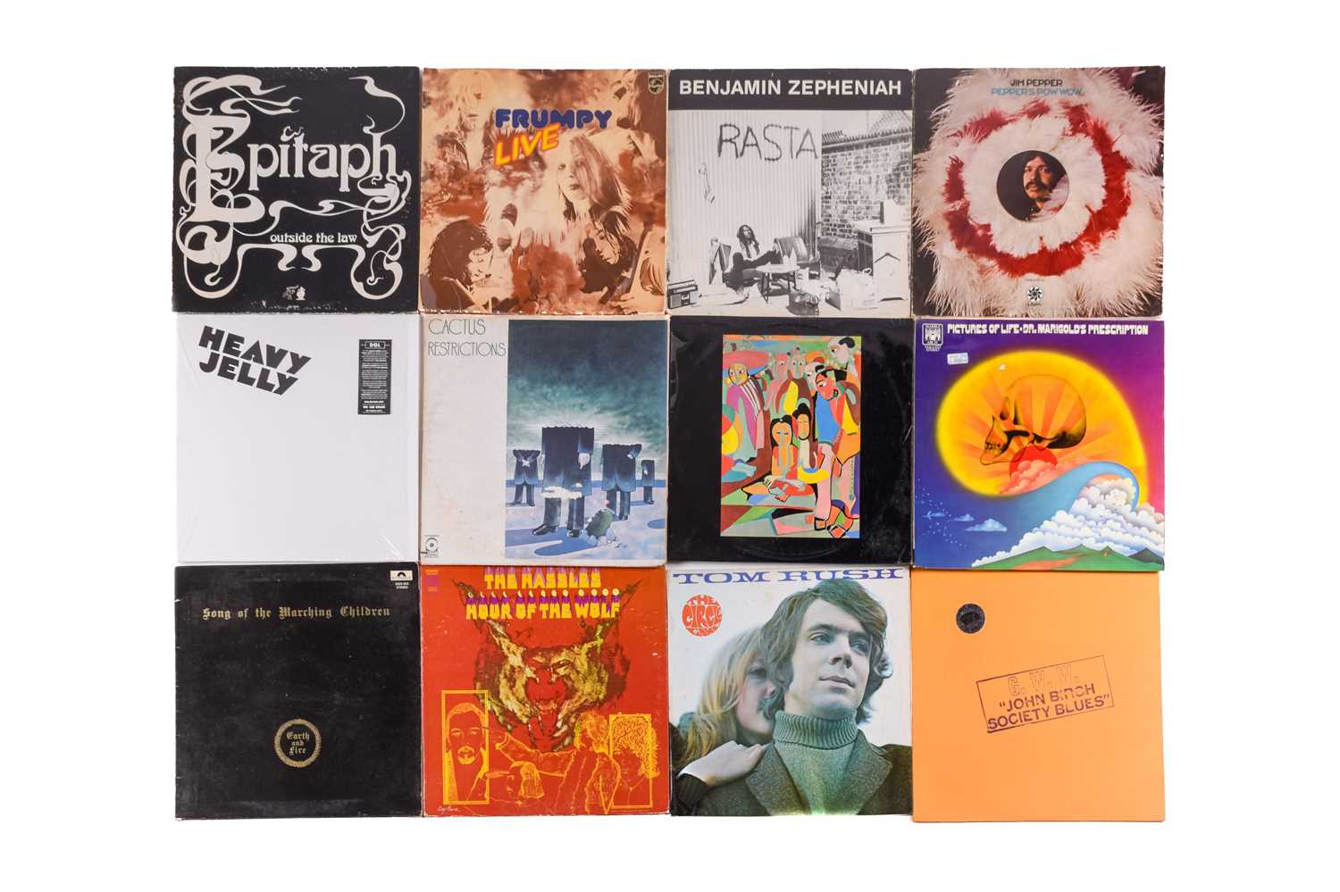 Lot 175 - A collection of Prog/ Rock vinyl LPs...