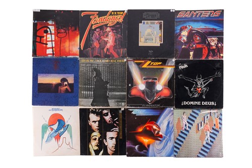 Lot 179 - A collection of Rock vinyl LPs comprising "Led...