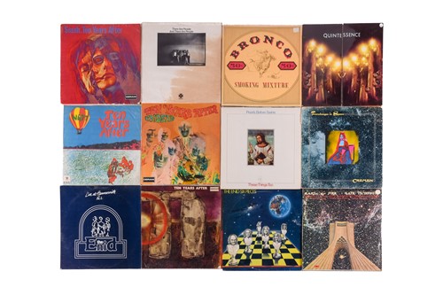 Lot 180 - A collection of Prog vinyl LPs comprising...