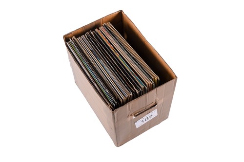 Lot 183 - A collection of 12" vinyl records comprising...