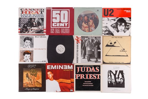 Lot 184 - A collection of 12" vinyl records comprising...