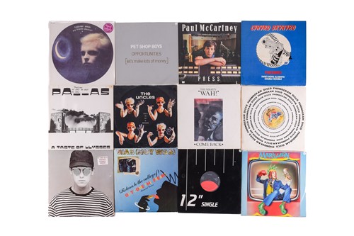 Lot 186 - A collection of 12" vinyl records comprising...