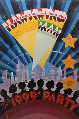 Lot 209 - Hawkwind: a collection of original posters...