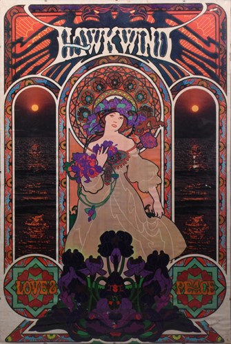 Lot 209 - Hawkwind: a collection of original posters...